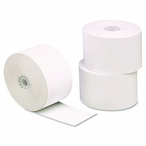 Universal® Direct Thermal Printing Paper Rolls, 3.13" x 230 ft, White, 10/Pack