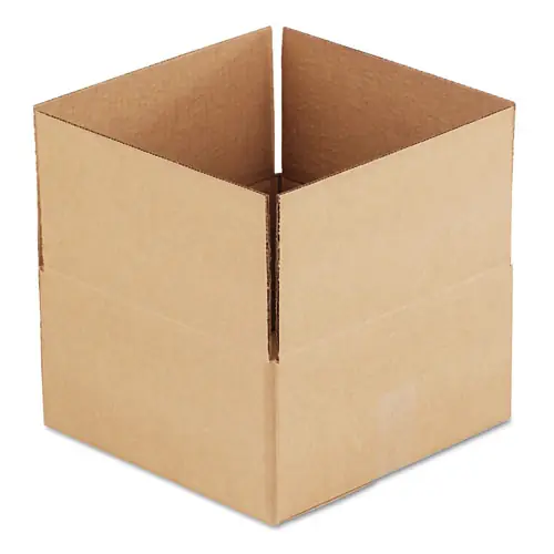 Universal® Fixed-Depth Corrugated Shipping Boxes, Regular Slotted Container (RSC), 12" x 12" x 6", Brown Kraft, 25/Bundle