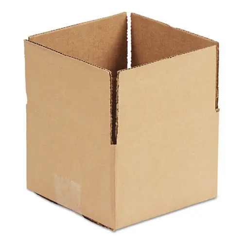 Universal® Fixed-Depth Corrugated Shipping Boxes, Regular Slotted Container (RSC), 12" x 12" x 8", Brown Kraft, 25/Bundle