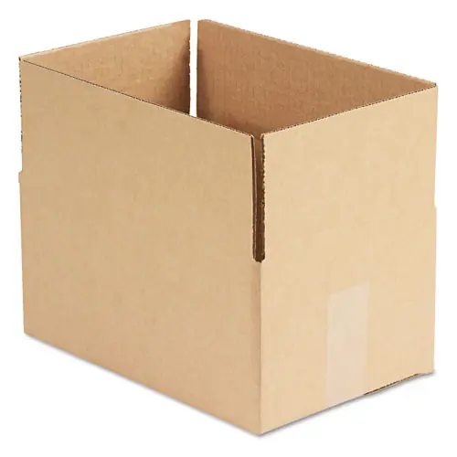 Universal® Fixed-Depth Corrugated Shipping Boxes, Regular Slotted Container (RSC), 8" x 12" x 6", Brown Kraft, 25/Bundle