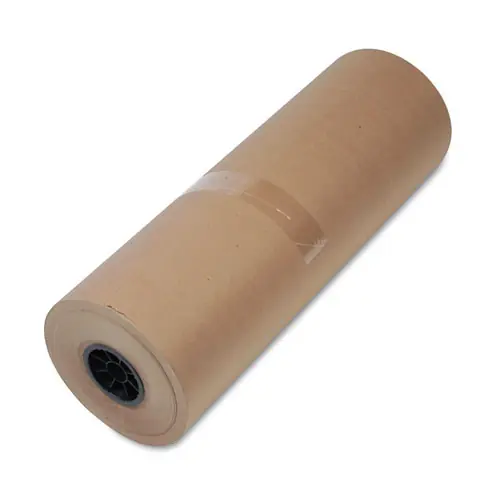 Universal® High-Volume Heavyweight Wrapping Paper Roll, 50 lb Wrapping Weight Stock, 24" x 720 ft, Brown