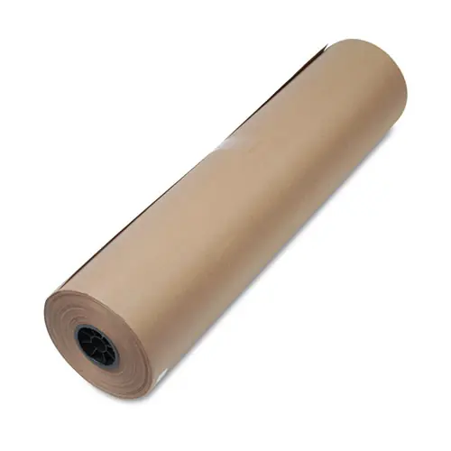 Universal® High-Volume Heavyweight Wrapping Paper Roll, 50 lb Wrapping Weight Stock, 36" x 720 ft, Brown