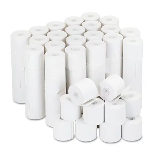 Universal® Impact and Inkjet Print Bond Paper Rolls, 2.25" x 126 ft, White, 100/Carton