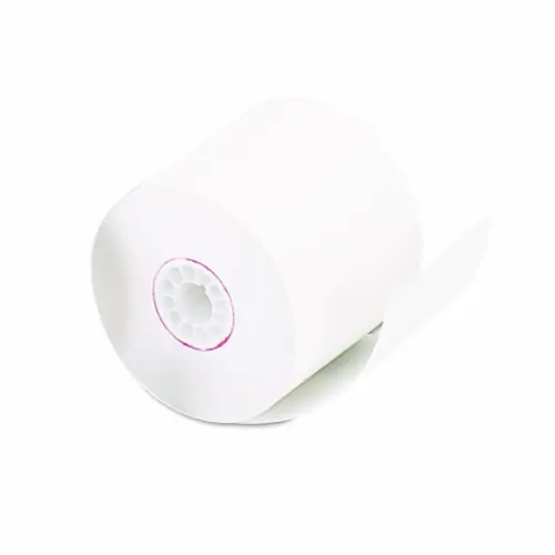 Universal® Impact and Inkjet Print Bond Paper Rolls, 0.5" Core, 2.25" x 128 ft, White