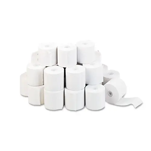 Universal® Impact and Inkjet Print Bond Paper Rolls, 2.25" x 150 ft, White, 100 Rolls
