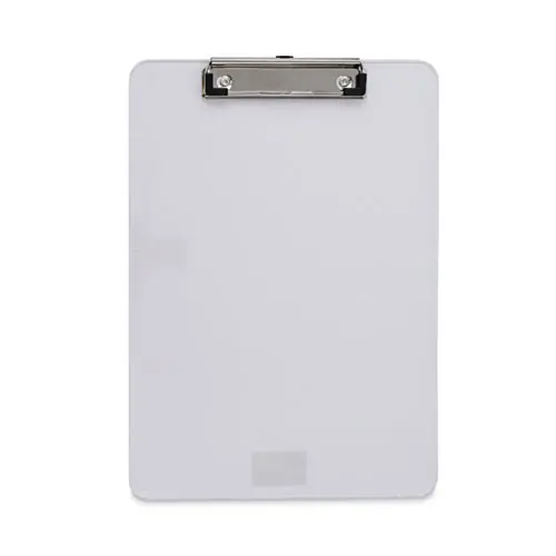 Universal® Plastic Clipboard with Low Profile Clip