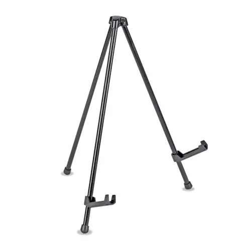 Universal® Portable Tabletop Easel, Steel, Black, 14" High