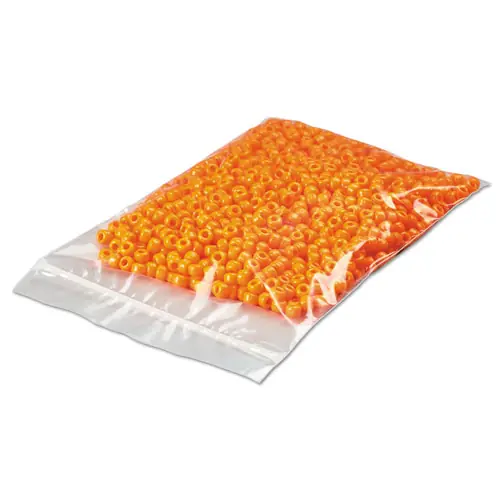 Universal® Reclosable Poly Bags, Zipper-Style Closure, 2 mil, 3" x 5", Clear, 1,000/Carton