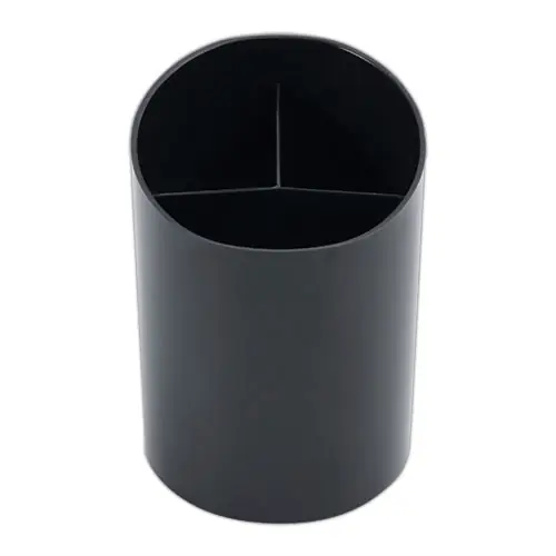 Universal® Recycled Big Pencil Cup, Black, 4.38" Diameter x 5.63" Height