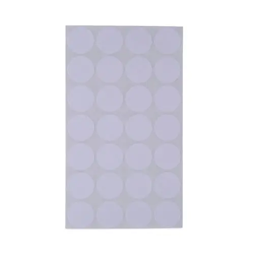Universal® Self-Adhesive Removable Color-Coding Labels, White, 0.75" Diameter, 28 Labels/Sheet, 36 Sheets/Pack