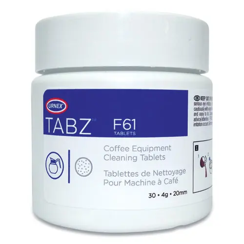 Urnex® Tabz Coffee Equipment Cleaning Tablets, 30 Tablets/Jar