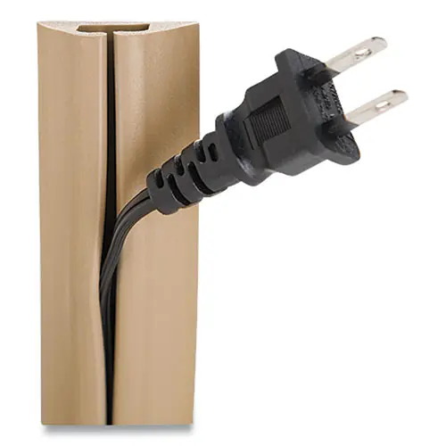 UT Wire® Compact Cord Protector and Concealer, Beige