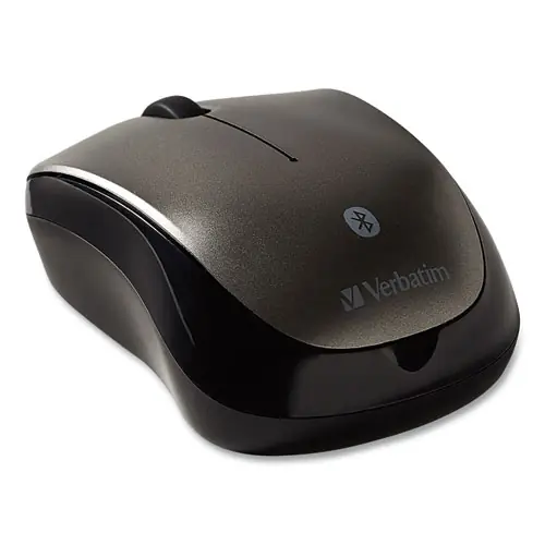Verbatim® Bluetooth Wireless Tablet Multi-Trac Blue LED Mouse, Graphite