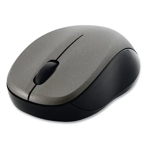 Verbatim® Silent Wireless Blue LED Mouse, 2.4 GHz Frequency, 32.8 ft Wireless Range, Graphite