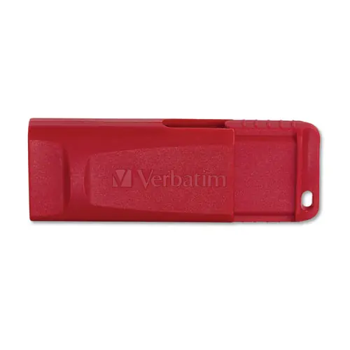 Verbatim® Store 'n' Go USB Flash Drive, 64 GB, Red