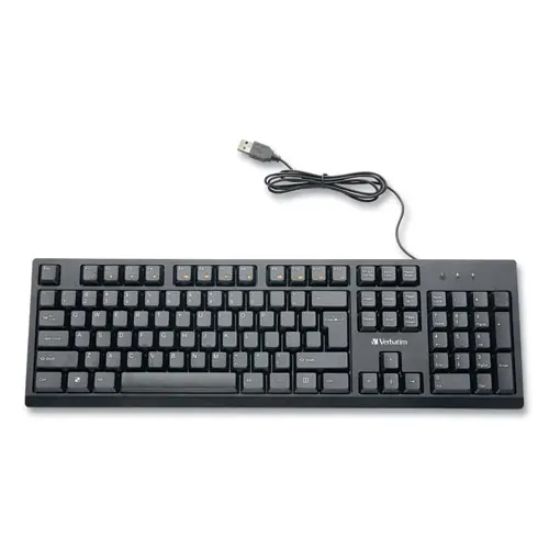 Verbatim® Wired Keyboard, Black