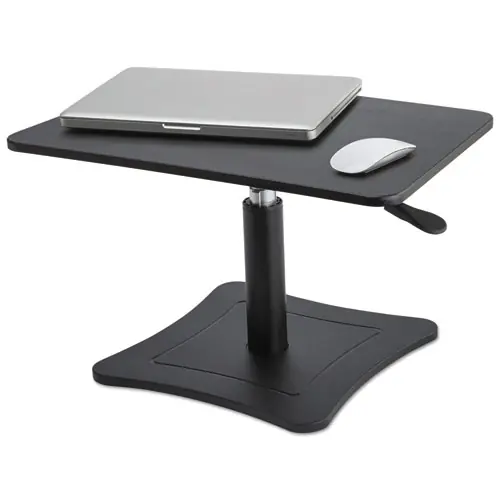 Victor® DC230 Adjustable Laptop Stand, Black, Adjustable Height 12" to 15.75", Supports 20 lbs