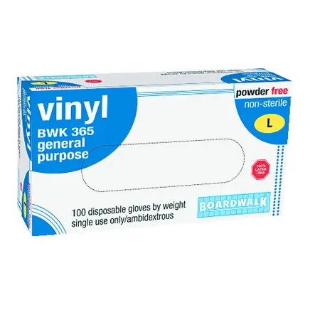 Vinyl Glove Powder-Free Large General Purpose