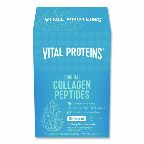 VITAL PROTEINS® Collagen Peptides Powder, Unflavored, 0.3 oz Packet, 20/Box