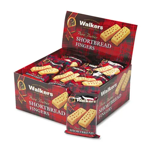 Walkers Shortbread Cookies, 24 Packs/Box