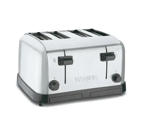 Waring Commercial 4 Slice Medium Duty, Wide Slot Toaster