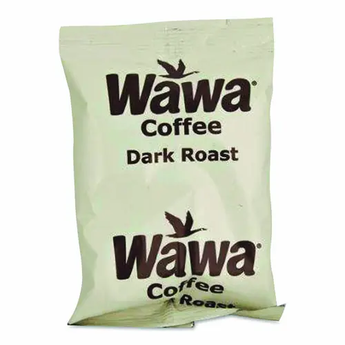 Wawa® Ground Coffee, Dark Roast, 2.25 oz Packet, 36/Carton