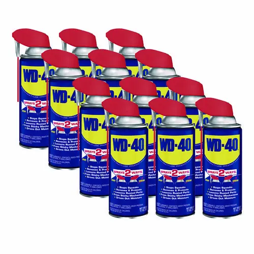 WD-40® Smart Straw Spray Lubricant, 11 oz Aerosol Can, 12/Carton
