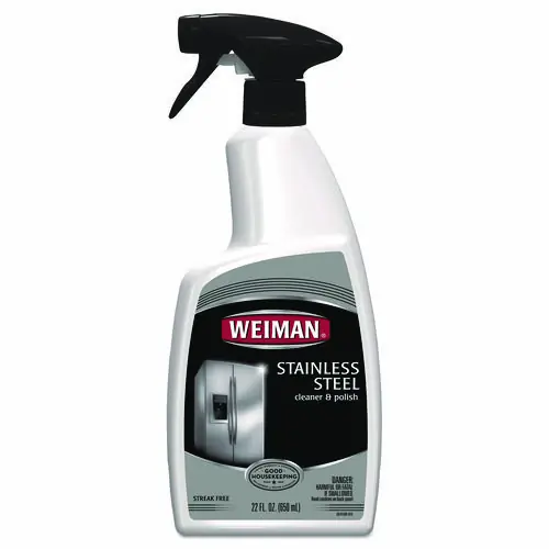WEIMAN® Stainless Steel Cleaner and Polish, Floral Scent, 22 oz Trigger Spray Bottle