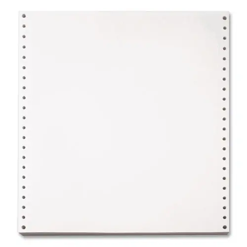 Willamette Computer Printout Paper, 1-Part, 20 lb Bond Weight, 9.5 x 11, White, 2,700/Carton