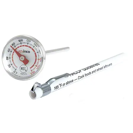 Winco® Pocket Test Thermometer - 0° to 220°F