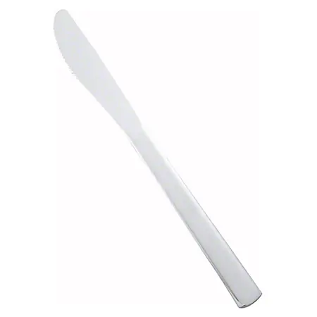 Winco® Windsor 18/0 Stainless Steel Flatware - Dinner Knife, Medium Weight