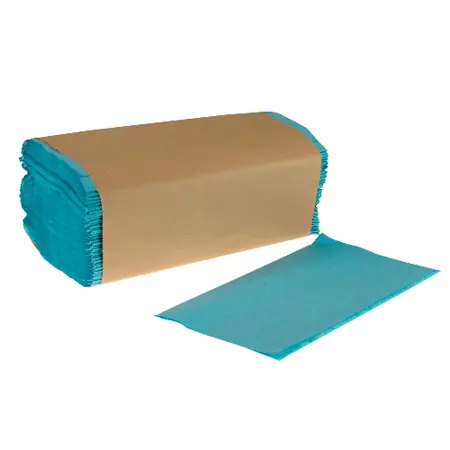 Windshield Towel - 1 Ply Blue