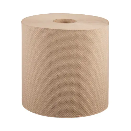 Windsoft® Hardwound Roll Towels, 1-Ply, 8" x 800 ft, Natural, 6 Rolls/Carton