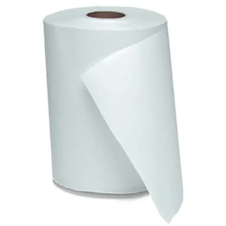 Windsoft Hard Roll Towel 8in x 350ft White, 12 Rolls/Case