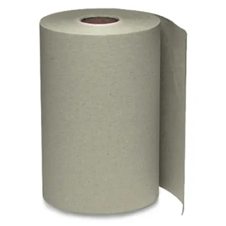 Windsoft Non-Perforated Hard Roll Towel, 8-inch x 350 feet, 12 Rolls/Case