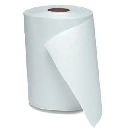 Windsoft Non-perf Hard Roll Towel 8in x 600ft White 12 Rolls