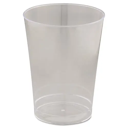 WNA Comet Plastic Tumblers, 10 oz, Clear, 25/Pack, 20 Packs/Carton