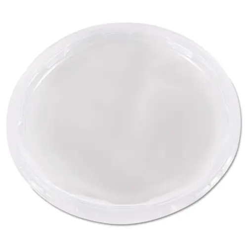 WNA Deli Container Lids, Plug-Style, Clear, Plastic, 50/Pack, 10 Packs/Carton