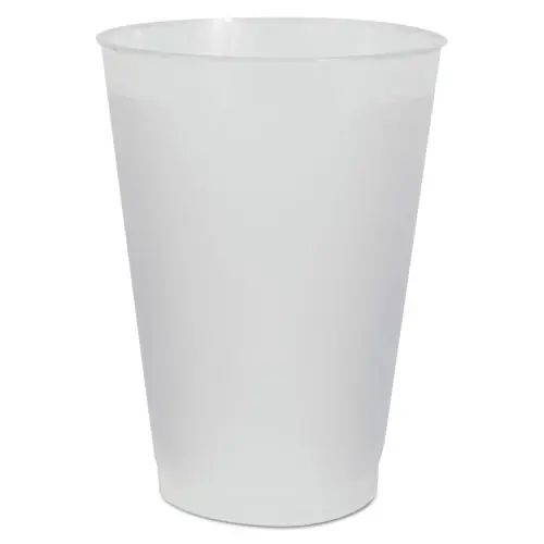 WNA Frost Flex Cups, Cold, 12 oz, Plastic, Frosted, 25/Pack, 20 Packs/Carton