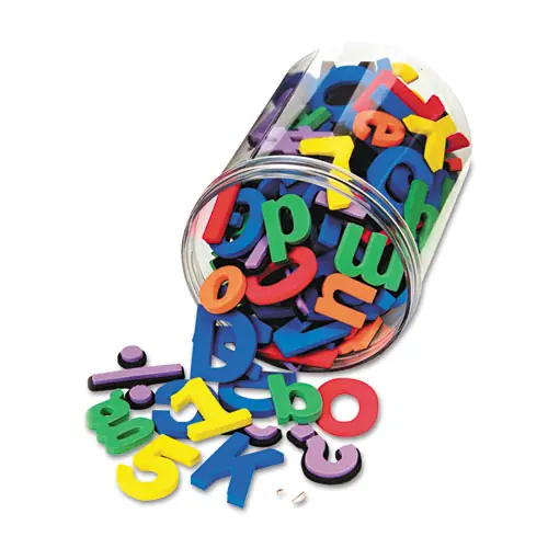 WonderFoam® Magnetic Alphabet Letters, Assorted Colors, 105/Pack