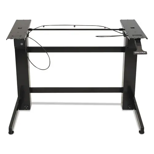 WorkFit™ by Ergotron® WorkFit-B Sit-Stand Base, Black, Supports Up to 88 lb, 42" x 26" x 32" to 51.5"