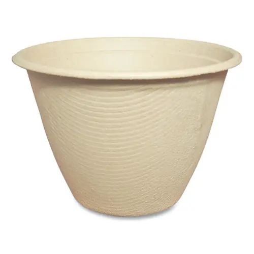 World Centric® Fiber Bowls, 16 oz, Natural, Paper, 500/Carton