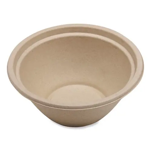 World Centric® Fiber Bowls, 32 oz, Natural, Paper