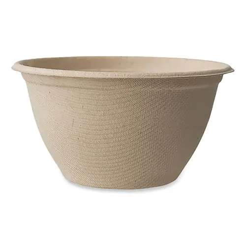 World Centric® Fiber Bowls, 6 oz, Natural, Paper, 1,000/Carton