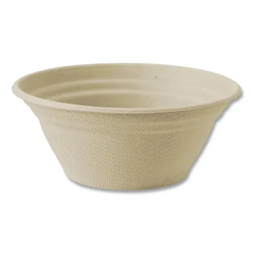 World Centric® Fiber Bowls, 8 oz, Natural, Paper, 1,000/Carton