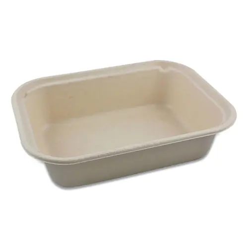 World Centric® Fiber Containers, Natural, Paper, 400/Carton