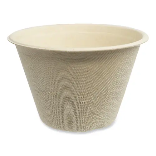 World Centric® Fiber Cups, 4 oz, Natural, Paper, 1,000/Carton