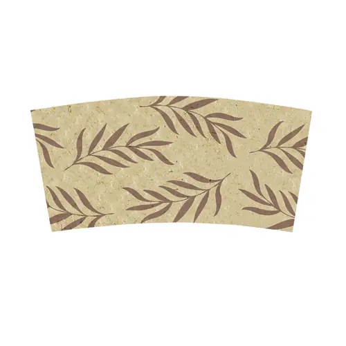 World Centric® Hot Cup Sleeves, Fits 10, 12, 16, 20 oz Cups, Natural, 1,000/Carton