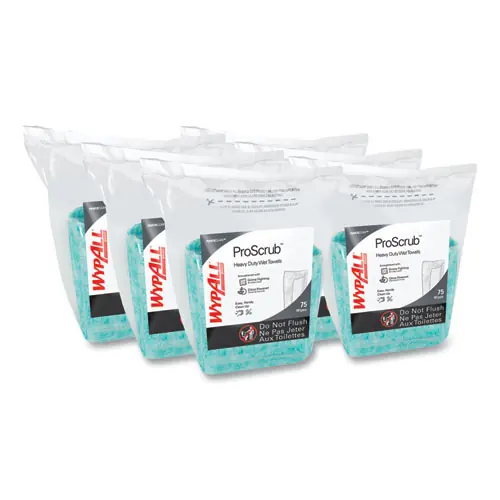 WypAll® Power Clean ProScrub Pre-Saturated Wipes