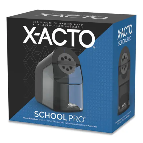 X-ACTO® Model 1670 School Pro Classroom Electric Pencil Sharpener, AC-Powered